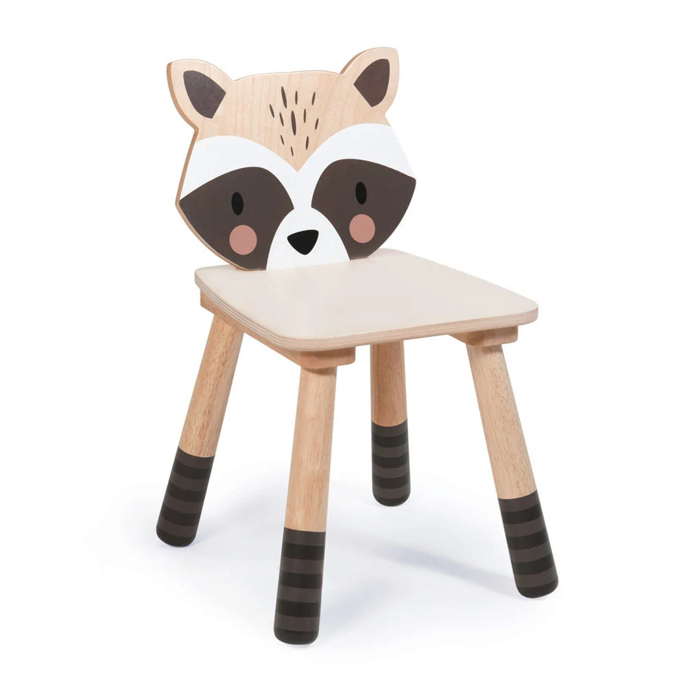 Scaunel Raton, din lemn premium - Forest Racoon Chair - TL8824