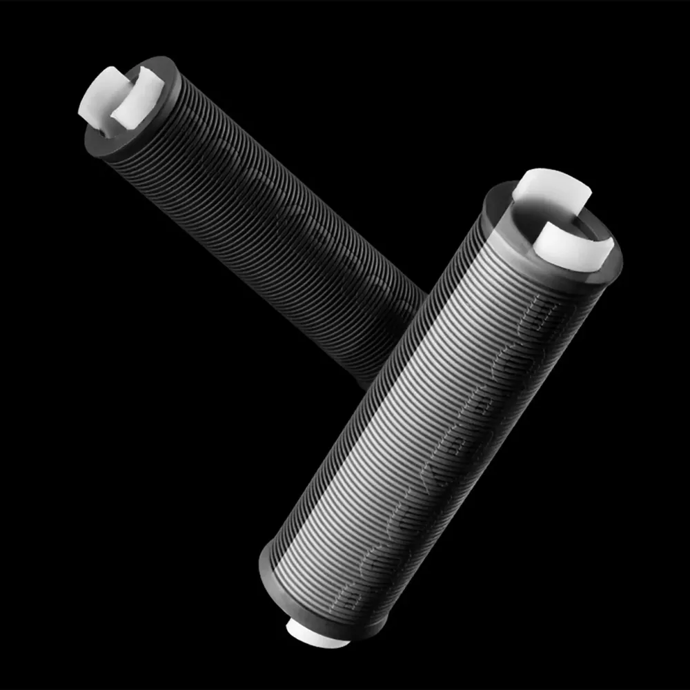 Mânere de bicicletă Rockbros antiderapante Twist - Negru