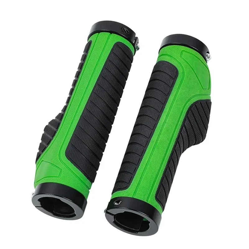 Mânere de ghidon pentru bicicletă cu blocare Grip Verde