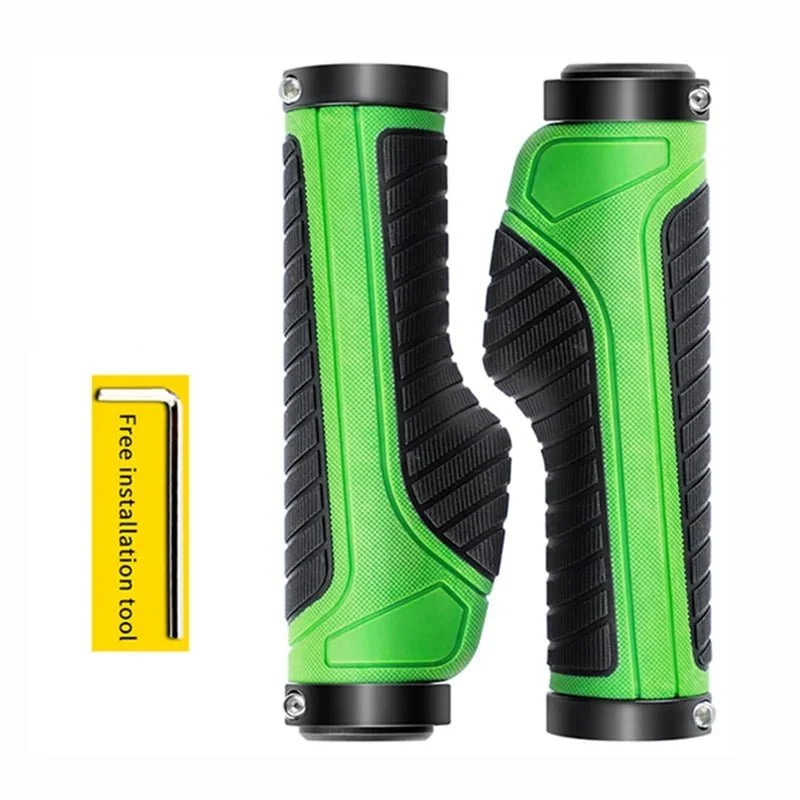 Mânere de ghidon pentru bicicletă cu blocare Grip Verde