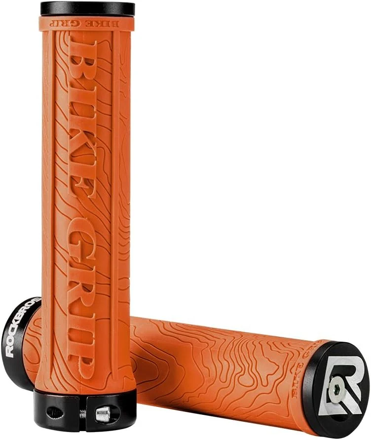 Mânere pentru bicicletă ROCKBROS BIKE GRIP portocalii