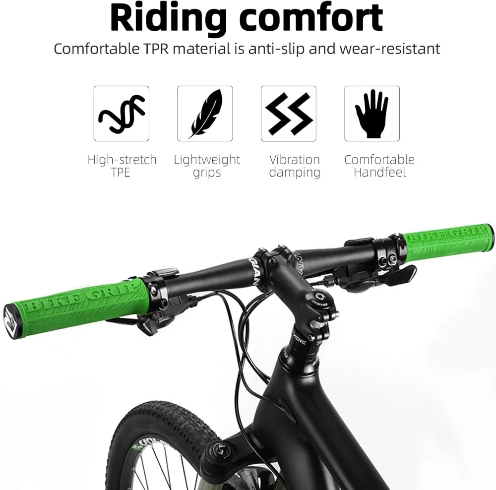 Mânere pentru bicicletă ROCKBROS BIKE GRIP verzi