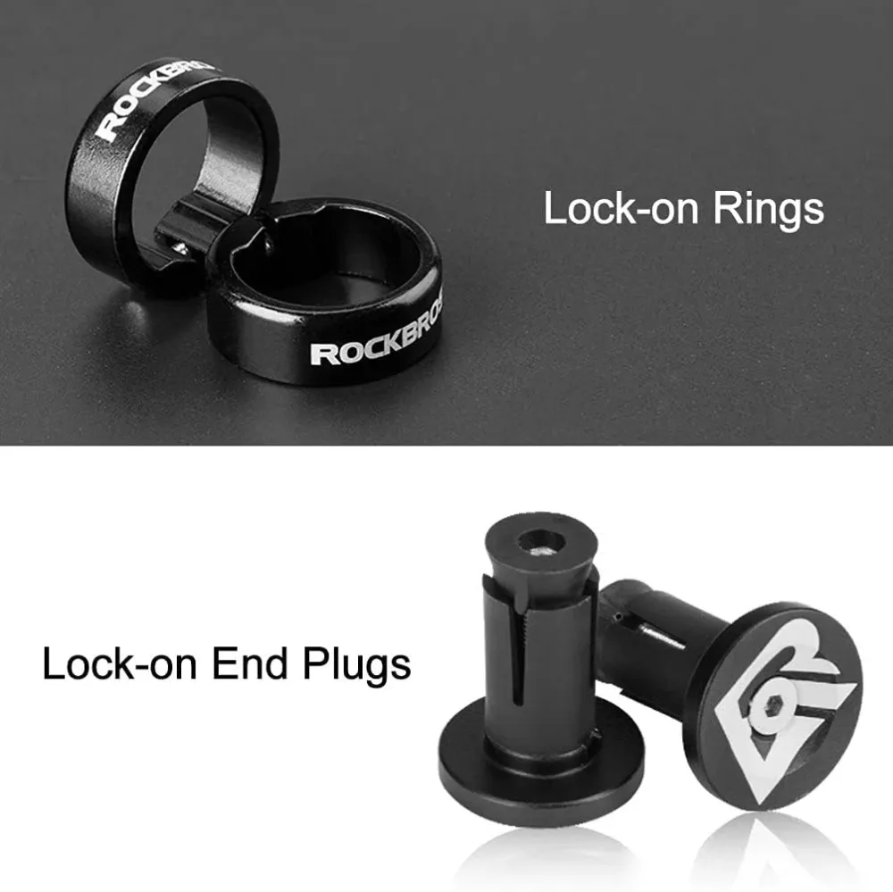 Mânere pentru bicicletă ROCKBROS BIKE GRIP verzi
