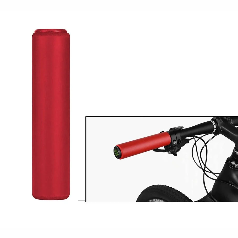Mânere pentru bicicletă Rockbros din spumă de silicon roșu