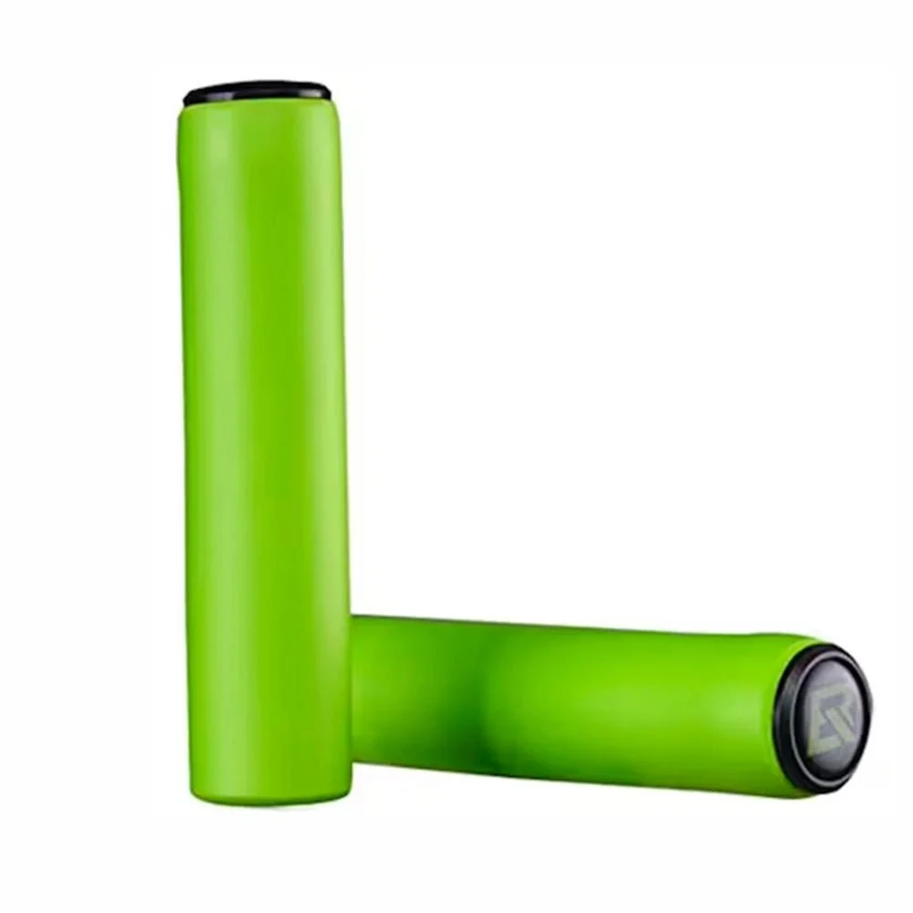 Mânere pentru bicicletă Rockbros din spumă de silicon verde