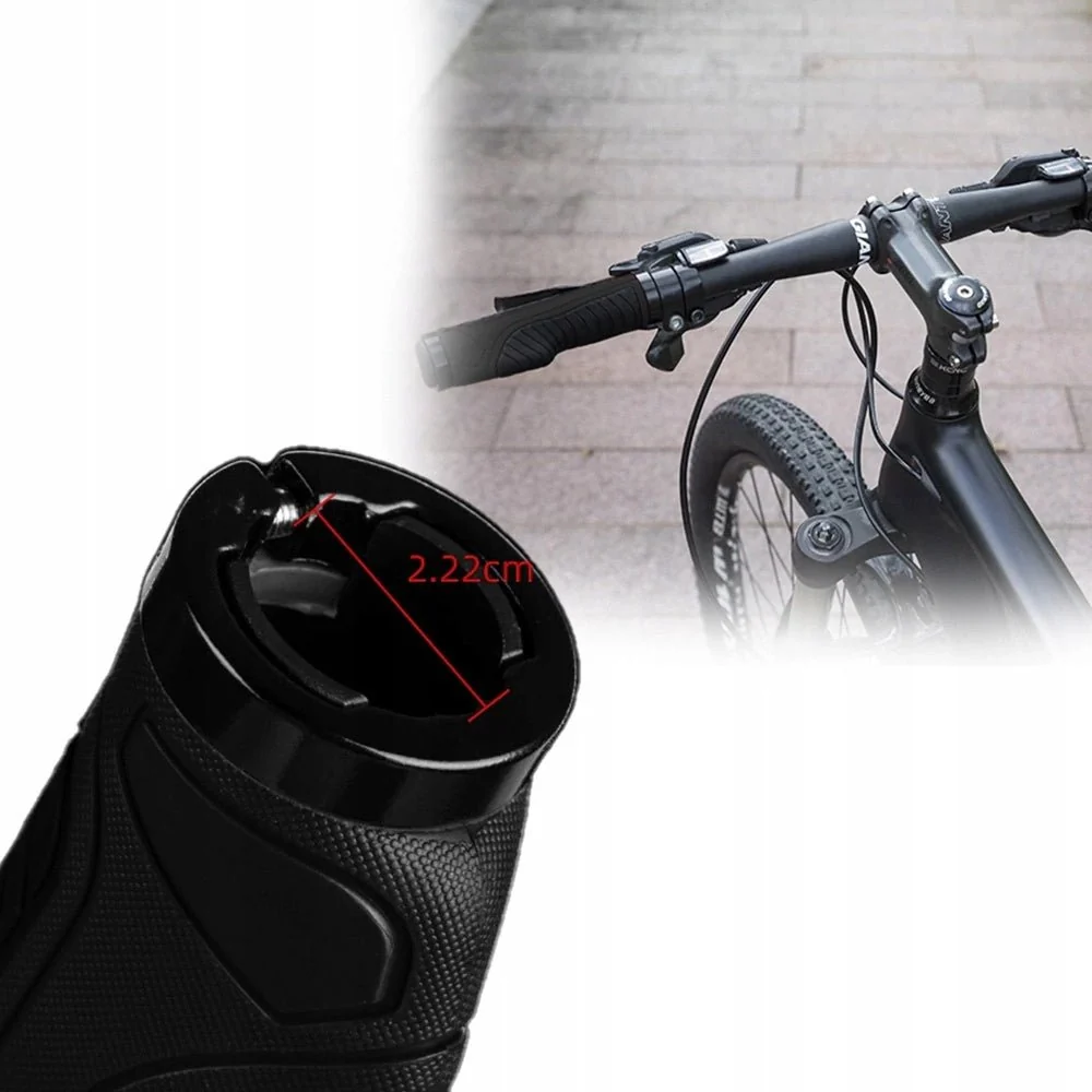 Mânere pentru bicicletă Rockbros negre