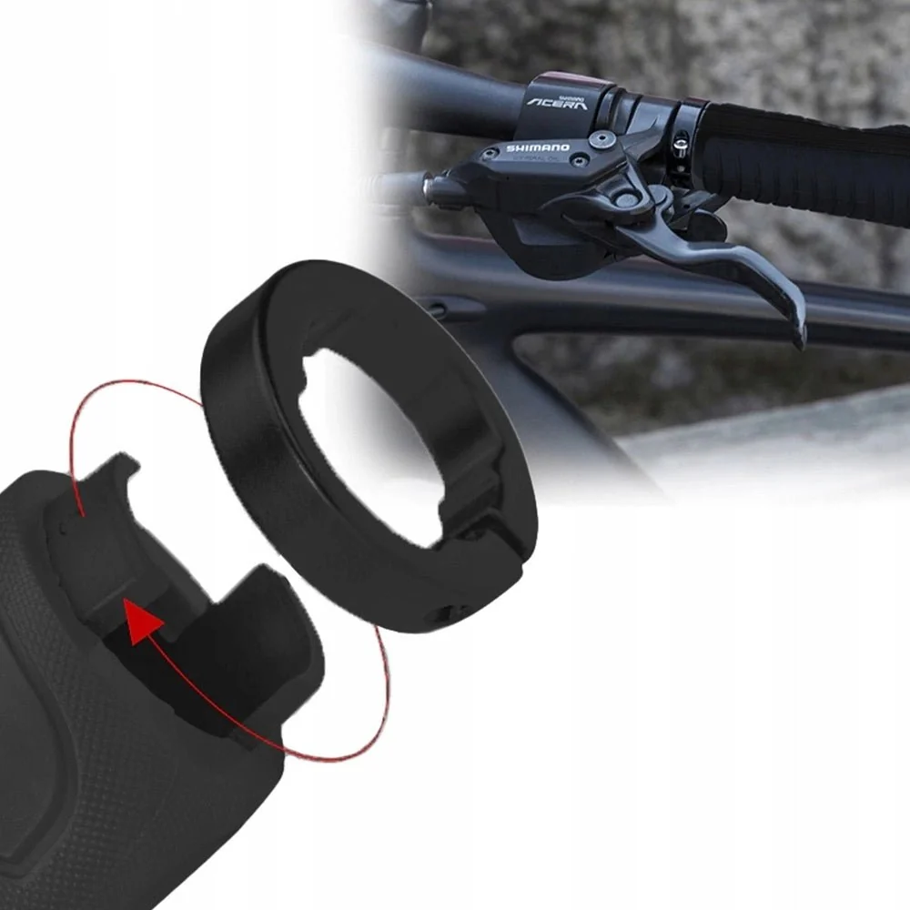 Mânere pentru bicicletă Rockbros negre