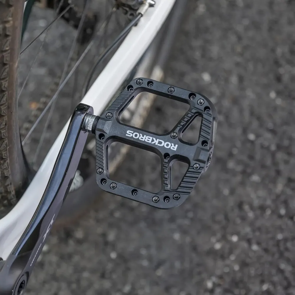 Pedale MTB din nailon cu platformă largă