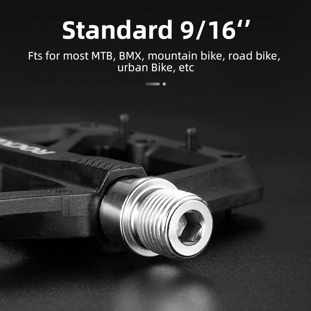 Pedale MTB plate din nylon ușor