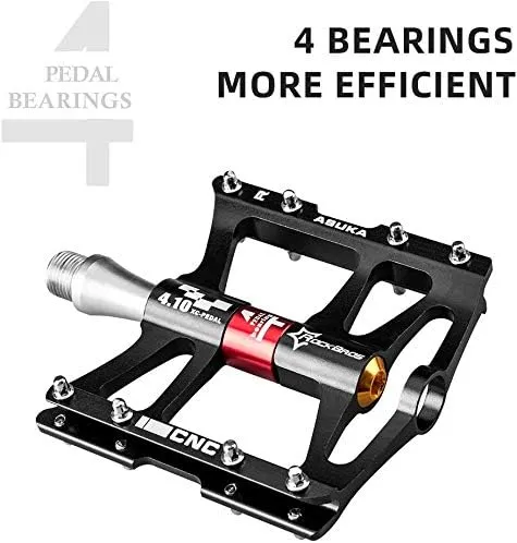 Pedale plate pentru MTB din aluminiu