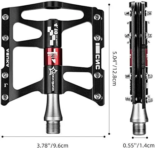Pedale plate pentru MTB din aluminiu