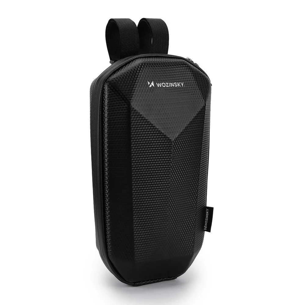 Geantă de ghidon impermeabilă Wozinsky pentru trotinetă, 4L, neagră