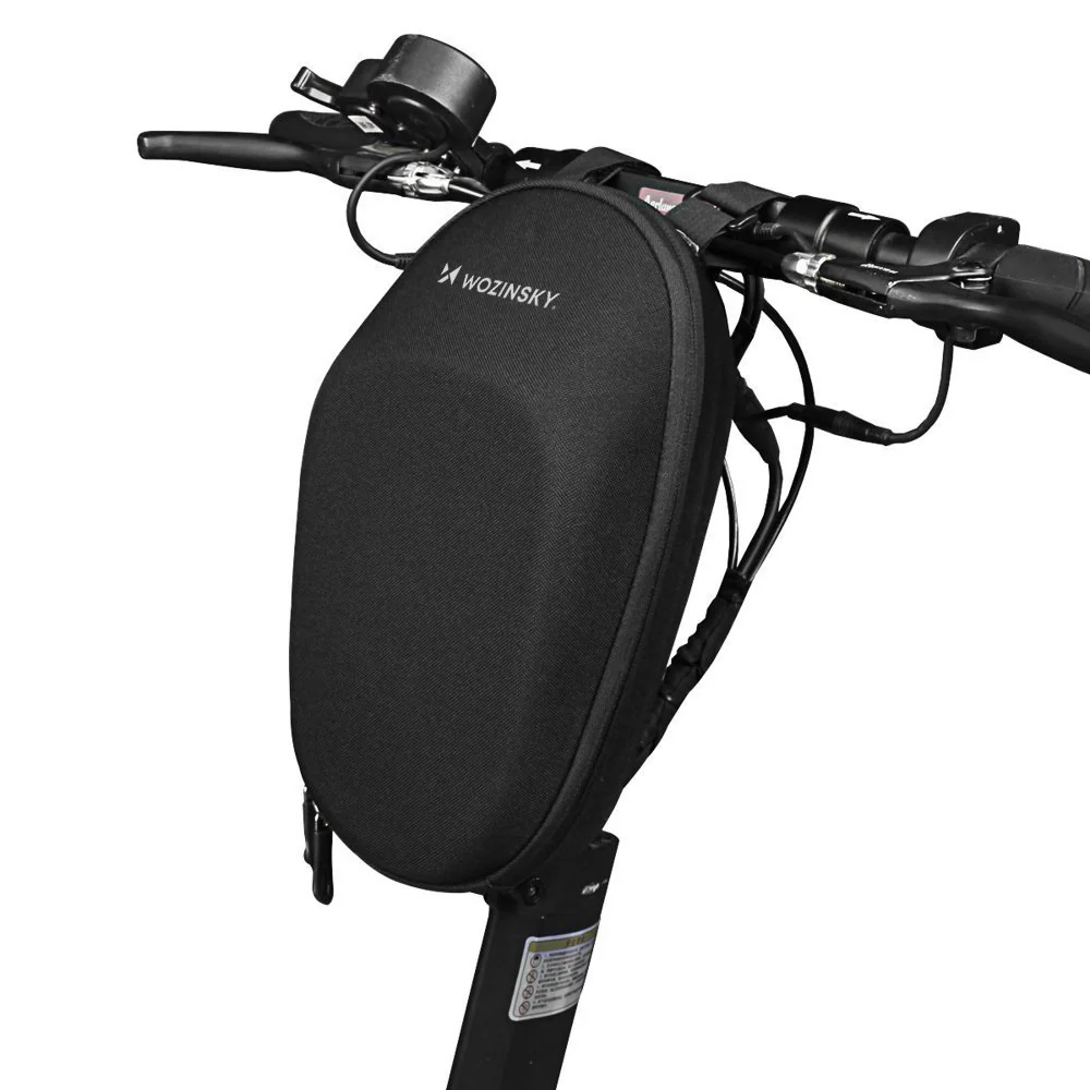 Geantă de ghidon pentru scuter Wozinsky impermeabilă, 4L, neagră