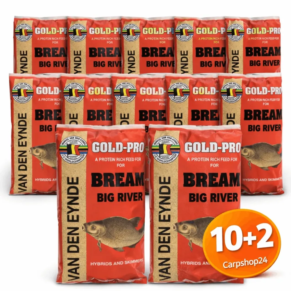 GOLD-PRO BREAM BIG RIVER 1kg 🎁 10+2