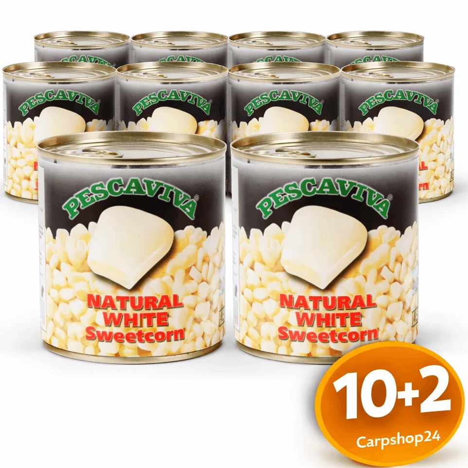 PESCAVIVA MAIS - WHITE SWEETCORN NATURAL 160g 🎁 10+2