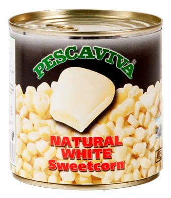 PESCAVIVA WHITE SWEETCORN NATURAL 160g