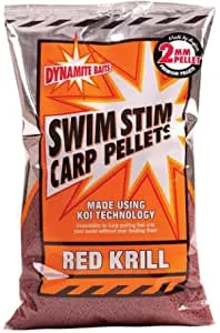 SWIM STIM CARP PELLETS RED KRILL 2mm - 900g