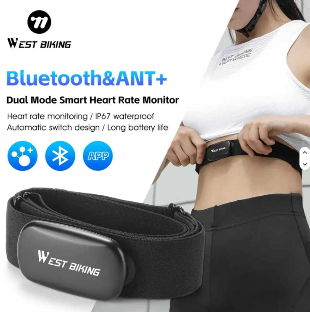 Monitor inteligent de ritm cardiac cu ANT+/Ble 4.0 (BLE)