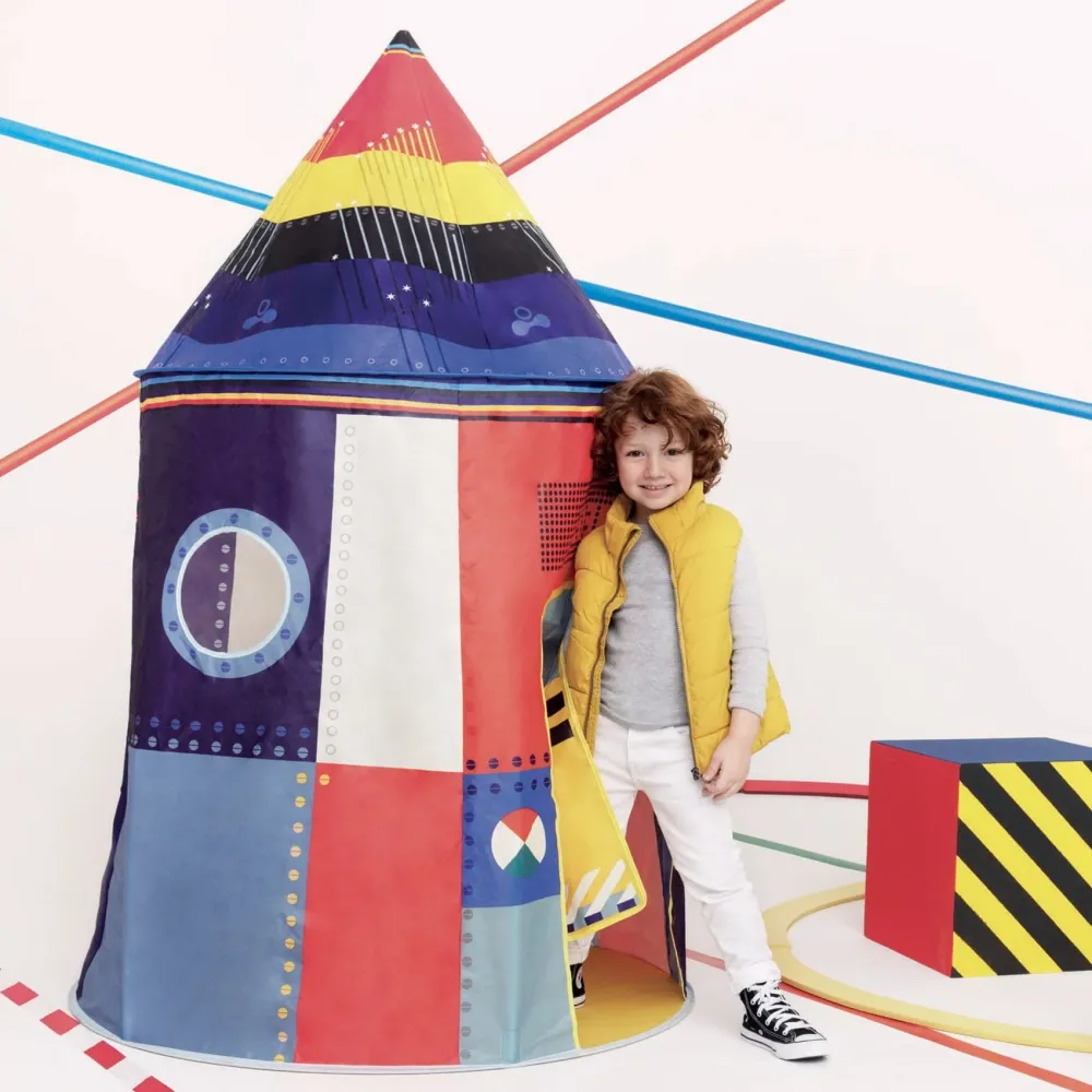 Djeco Cort pentru copii Rocket 106x150 cm