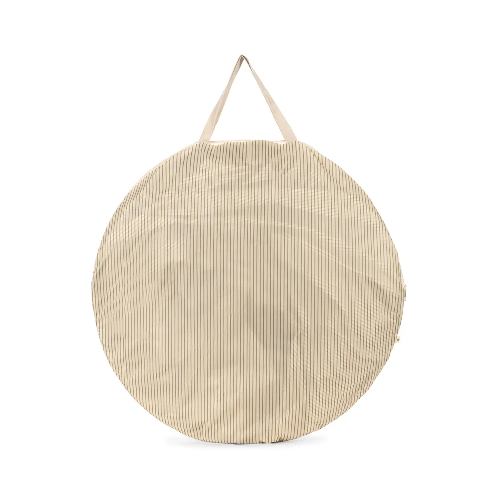 Konges Slojd cort de plajă pentru copii Pop up Tea Stripe