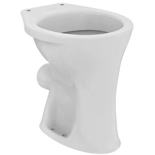 Vas WC dizabilitati pe pardoseala Ideal Standard Eurovit 36x47 cm evacuare orizontala, cu oglinda