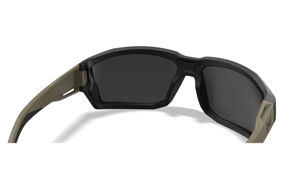 Ochelari Balistici Polarizati Wiley X ALPINE Matte Black / Tan | CAPTIVATE™ Tungsten Mirror