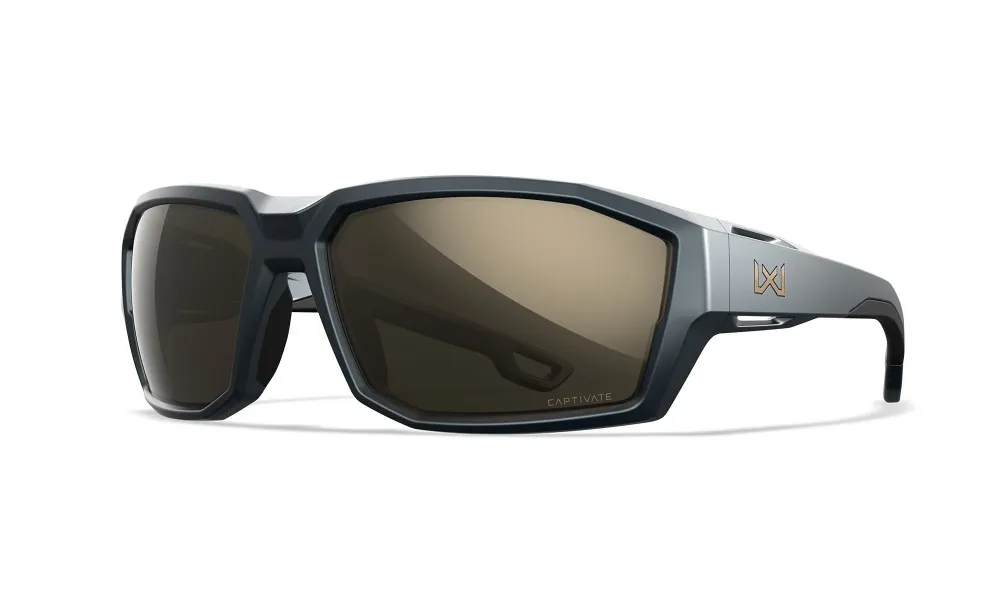Ochelari Balistici Wiley X ALPINE Matte Graphite Grey | CAPTIVATE™ Tungsten Mirror