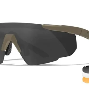 Ochelari tactici Saber Advanced Tan set 3 lentile Wiley X