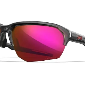 Ochelari tactici Wiley X JAKL CAPTIVATE™ Red Mirror – Gloss Crystal Grey
