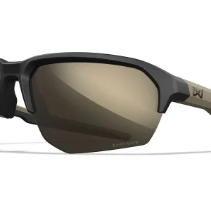 Ochelari tactici Wiley X JAKL CAPTIVATE™ Tungsten Mirror – Matte Black/Tan
