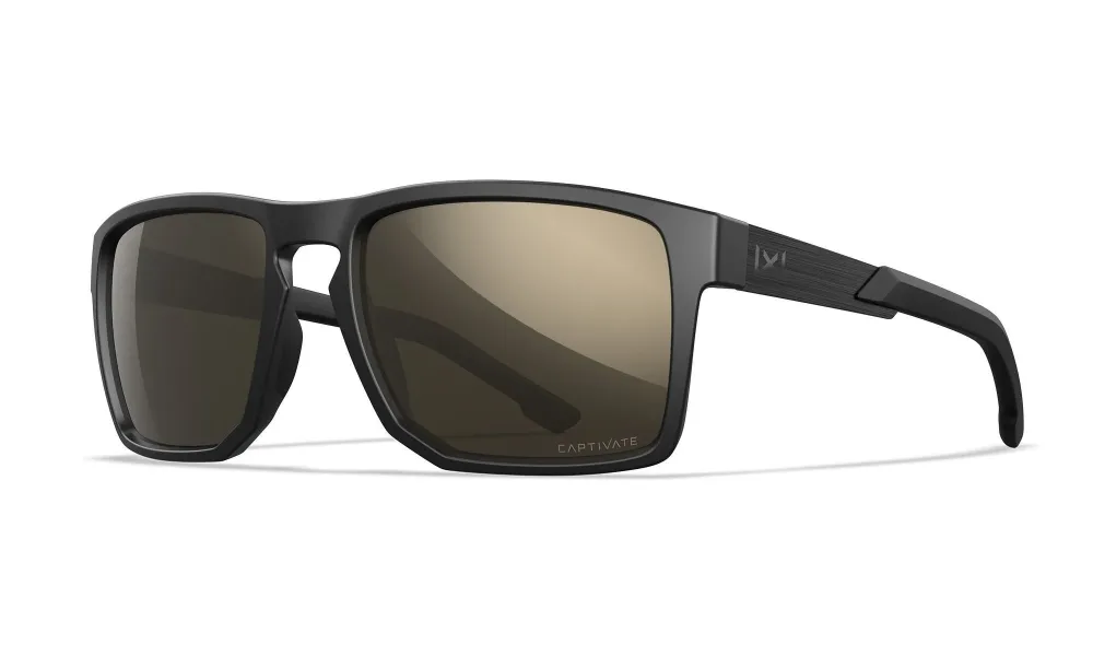 Ochelari WILEY X APEX CAPTIVATE™ Polarized Tungsten Mirror Matte Black