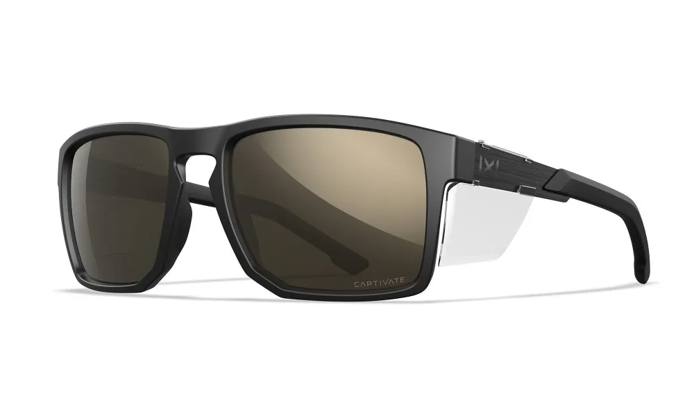 Ochelari WILEY X APEX CAPTIVATE™ Polarized Tungsten Mirror Matte Black