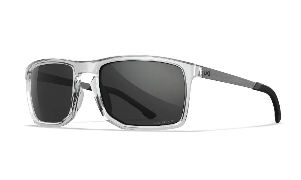 Ochelari WILEY X AXE CAPTIVATE™ Grey Gloss Crystal Clear