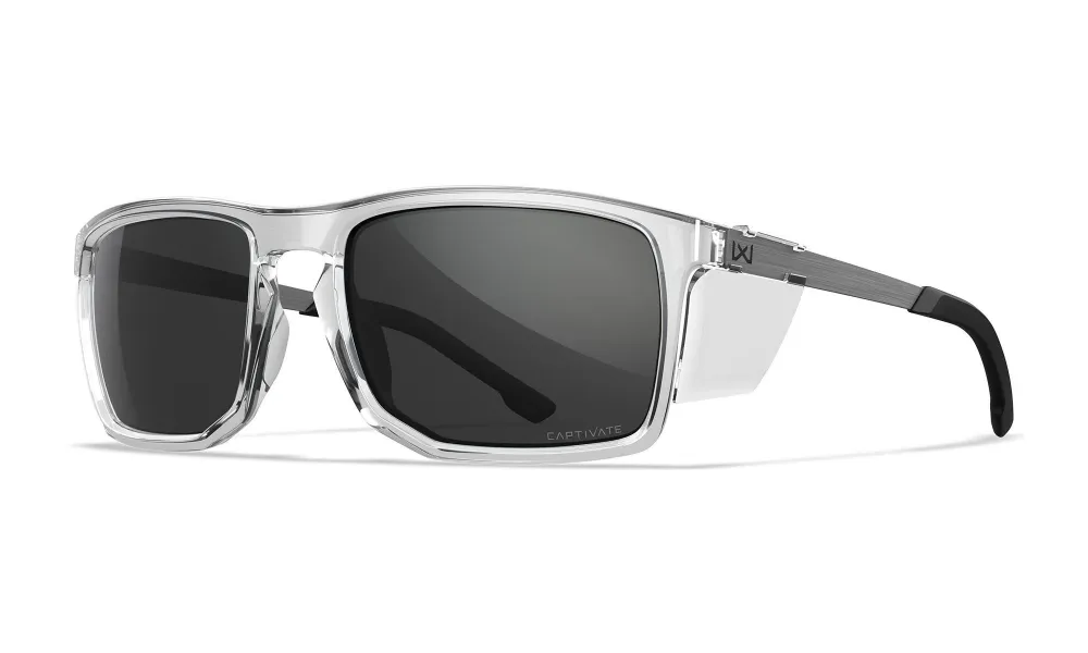 Ochelari WILEY X AXE CAPTIVATE™ Grey Gloss Crystal Clear
