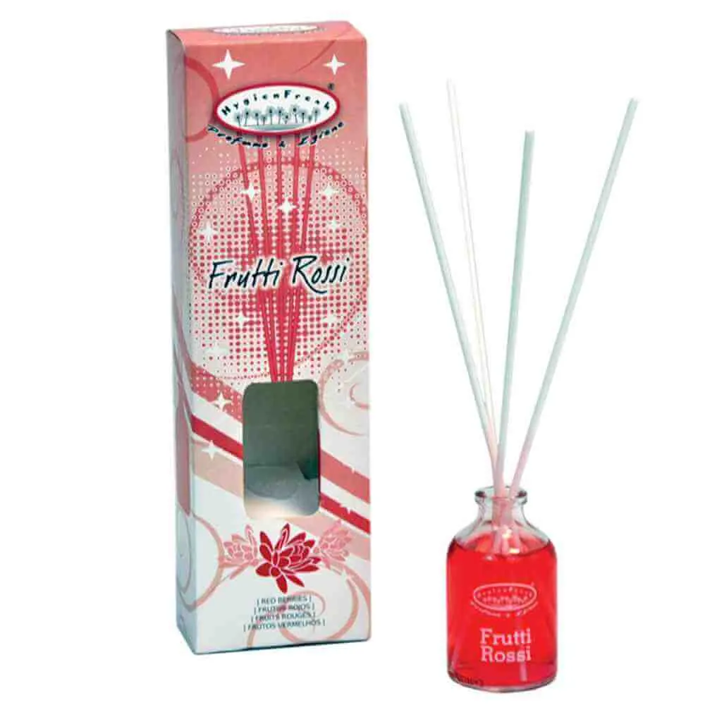 Difuzor Odorizant cu Bețișoare cu Parfum de Fructe Roșii