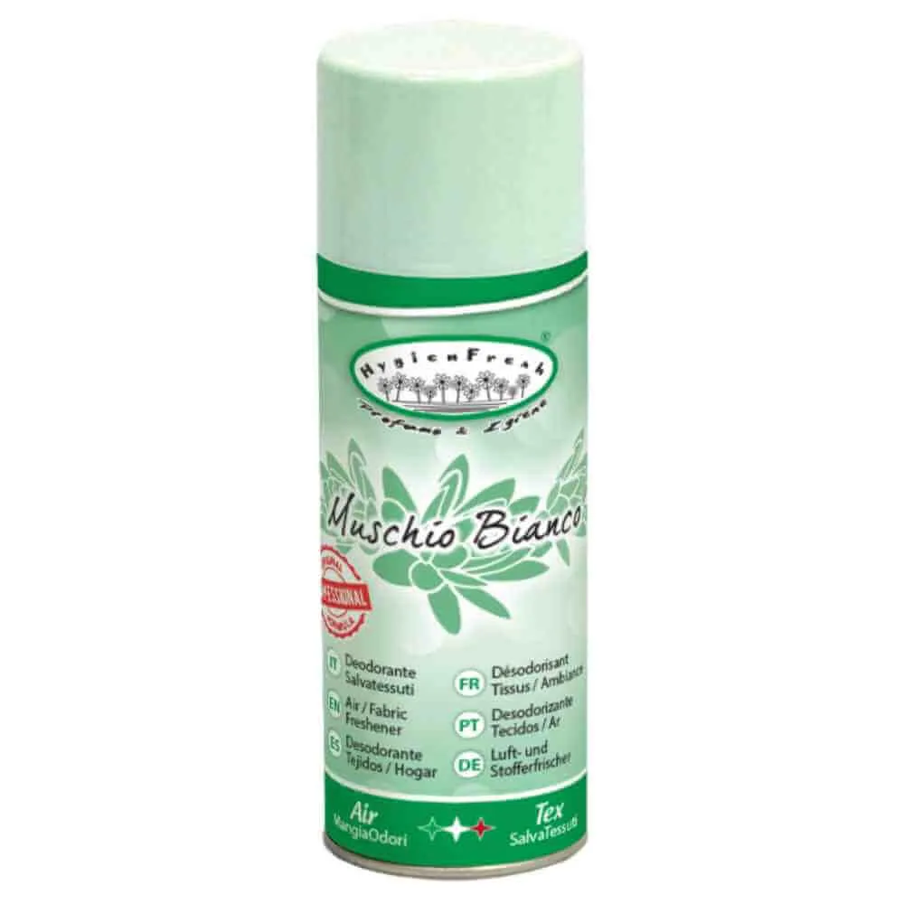 Odorizant pentru țesături DeoSpray Muschio Bianco 400 ml