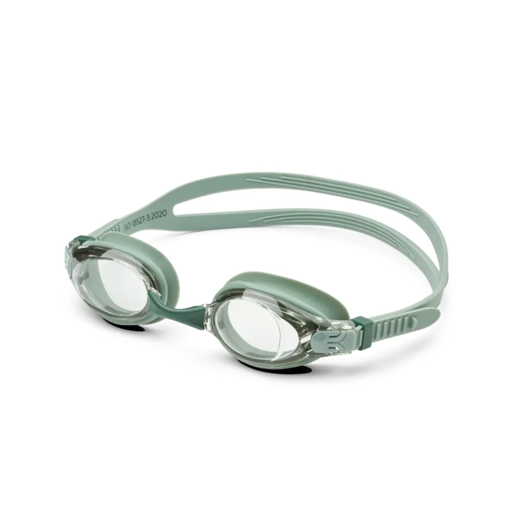 Liewood Ochelari de înot pentru copii Peppermint Garden verde