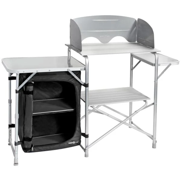 Organizator camping, bucatarie exterioara, BRUNNER Snack Easy Black