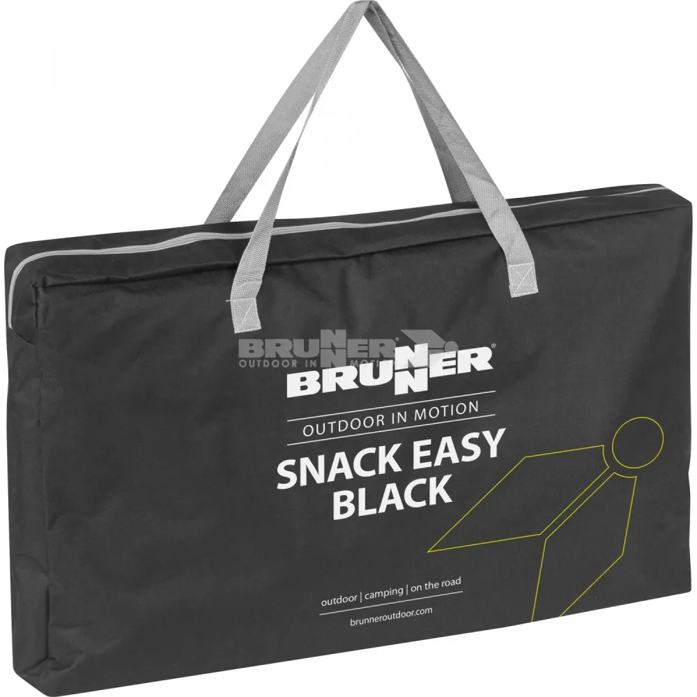 Organizator camping, bucatarie exterioara, BRUNNER Snack Easy Black