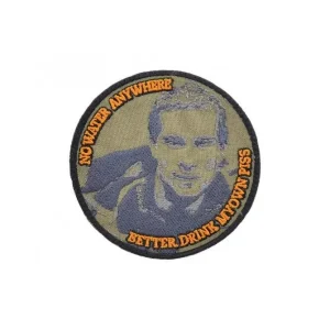 Patch Bear Grylls velcro textil