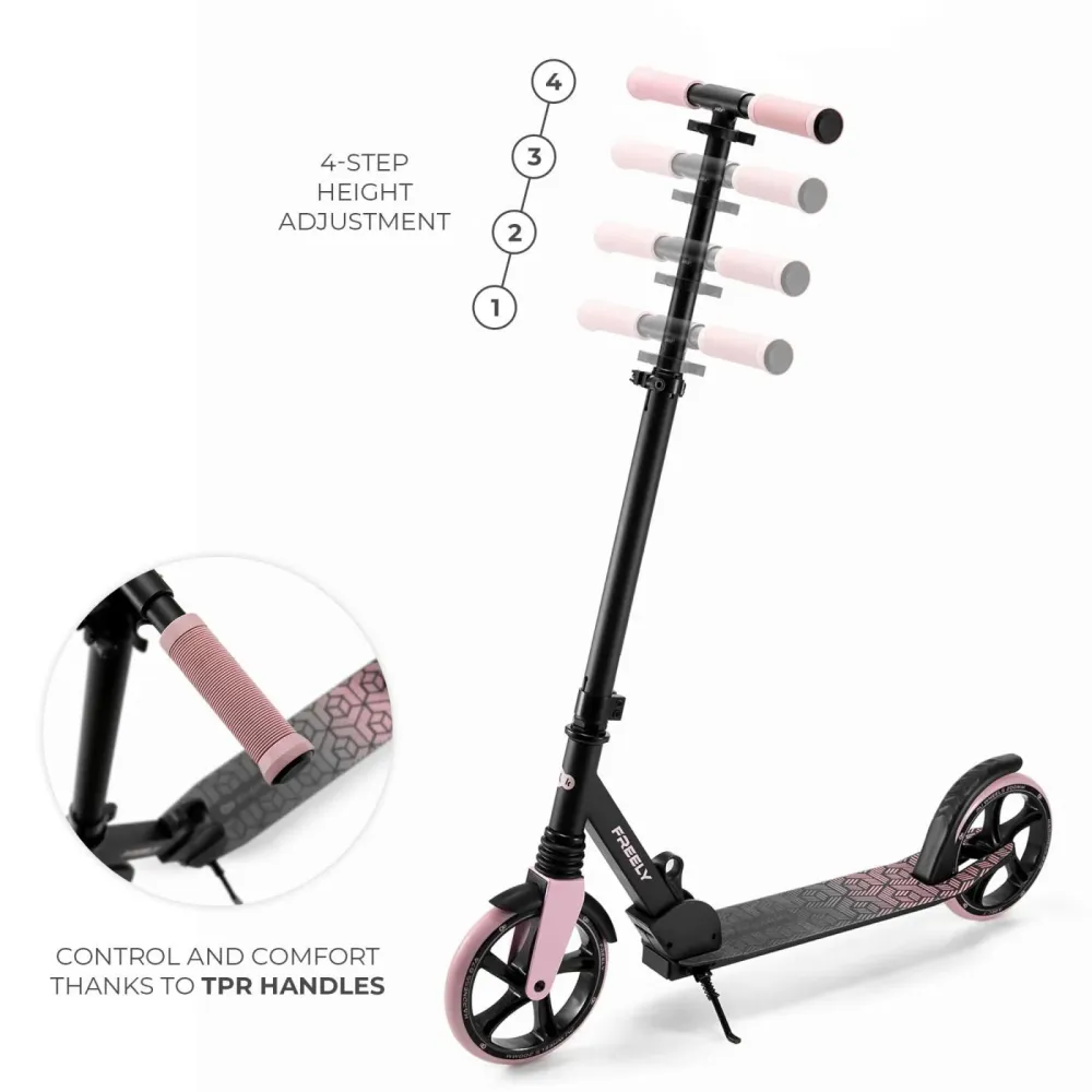 Trotineta kinderkraft freely, pink