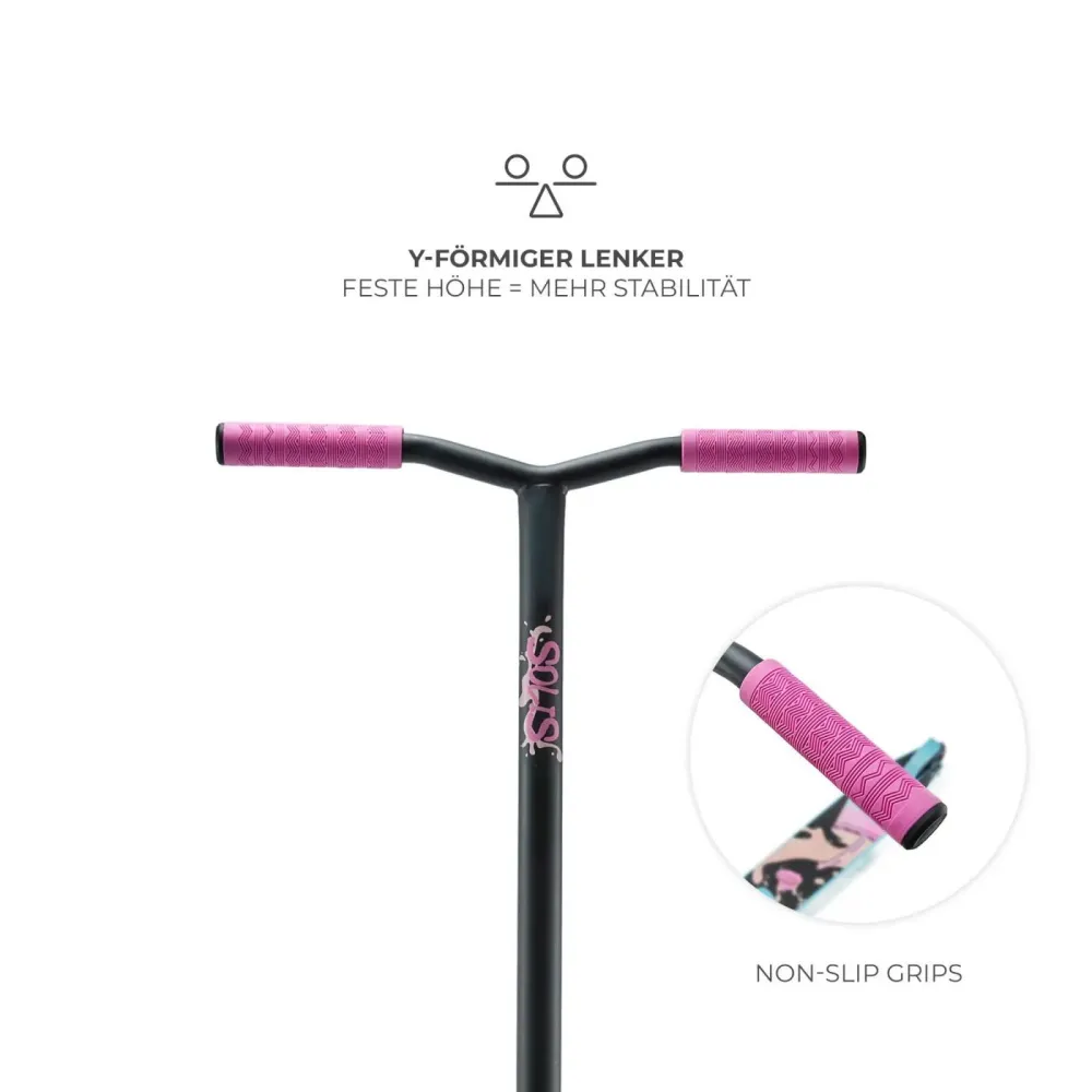Trotineta kinderkraft solis, pink
