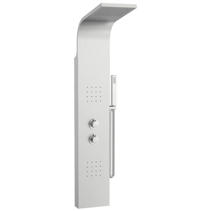 Panel dus cu hidromasaj si termostat Roca Essential