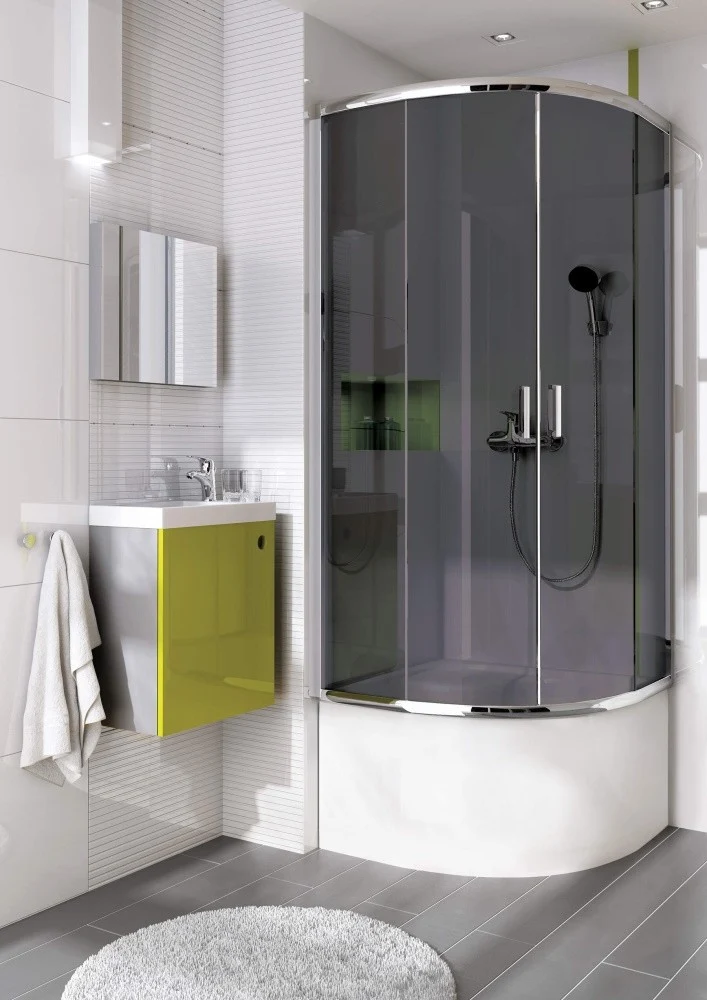 Panou frontal cadita dus Deante Deep, 90x90 cm