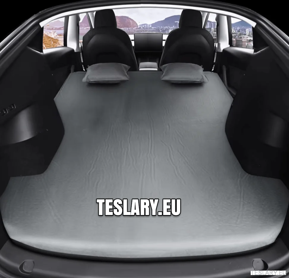 Tesla Model 3/Y SALTRES DE CAMPING Gonflabil Negru