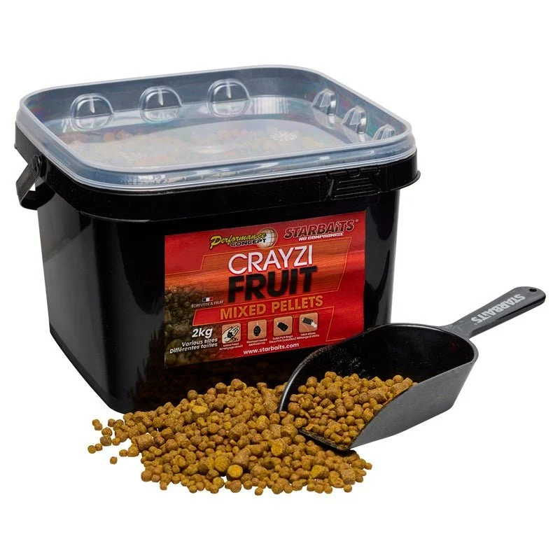 Amestec de pelete Starbaits Crayzi Fruit 2 kg