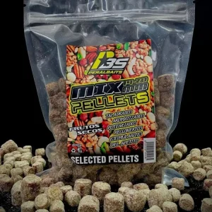 Se amestecă Pellets Peralbaits Piulițe 14-20 mm