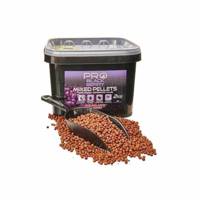 Se amestecă Pellets Starbaits Probiotic Blackberry 2 Kg