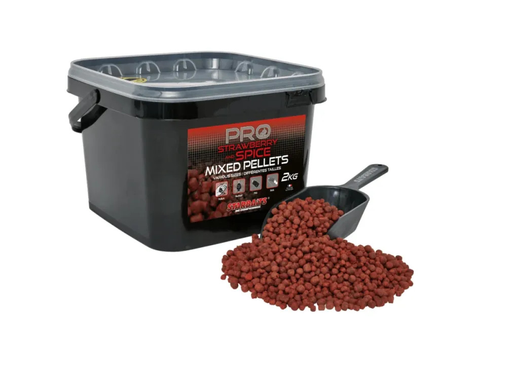 Amestecul de peleți Starbaits Strawberry Spice 2 kg