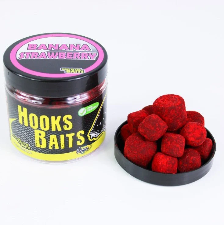 Cârlig Pellets pudră Pro Elite Baits Banană Strawberry 14-20 mm